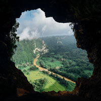 Image of a cave.